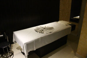 Modern spa services and relaxation zone
