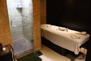 Spa services area at Honey Bee Spa Dehradun