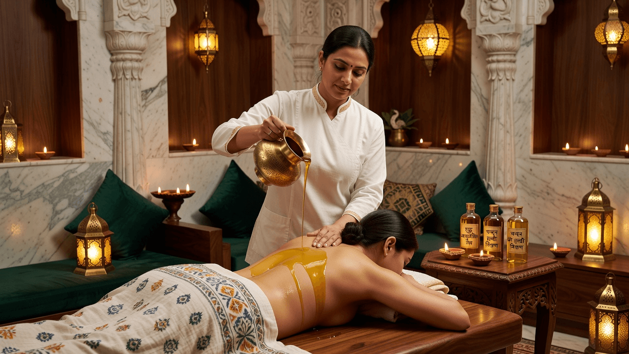 Ayurvedic Oil Massage